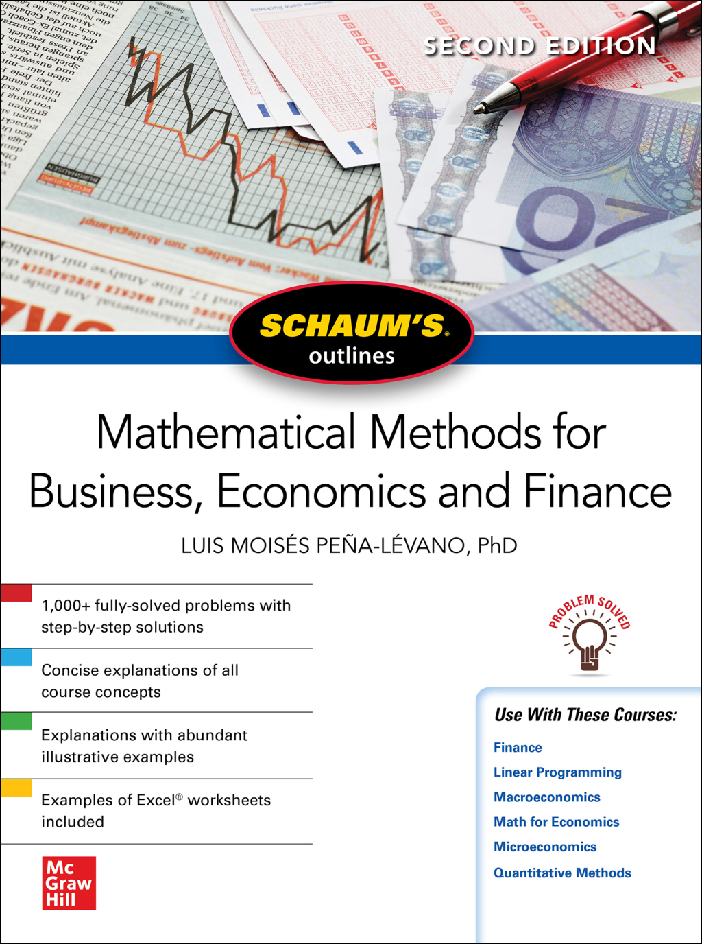 Schaum's Outline of Mathematical Methods for Business, Economics and Finance, Second Edition 2nd Edition - (PDF/EPUB Version)