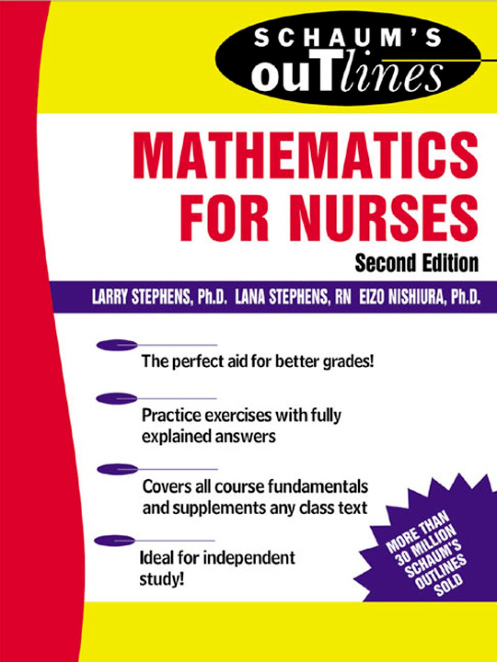 Schaum's Outline of Mathematics for Nurses 1st Edition - (PDF/EPUB Version)