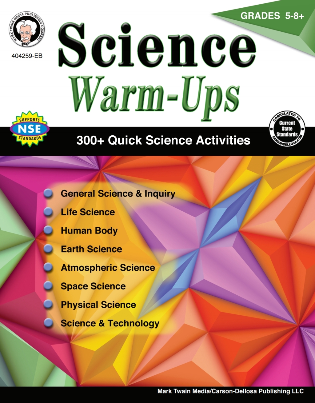 Science Warm-Ups, Grades 5 - 8 - (PDF/EPUB Version)