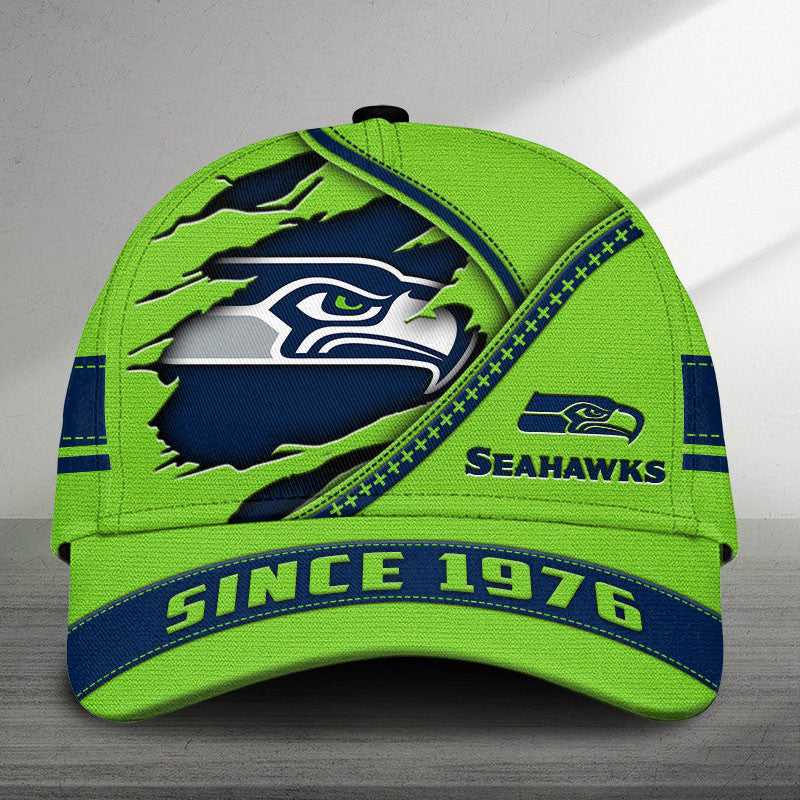 Seattle Seahawks 3D Embroidered Cap