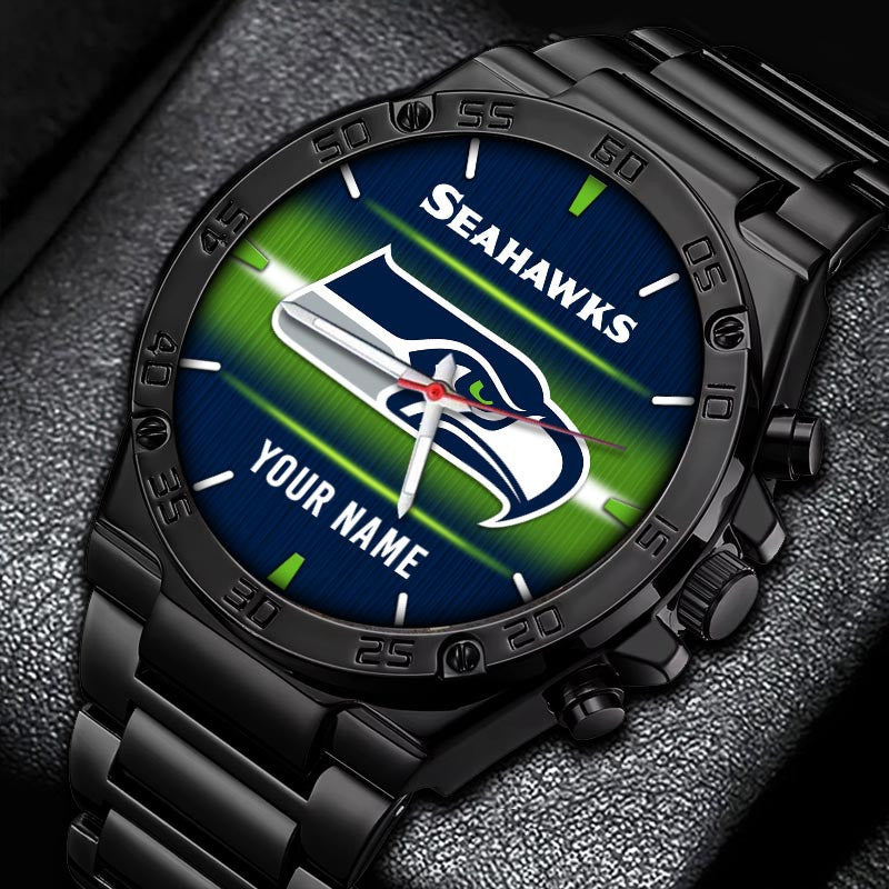Seattle Seahawks Custom Watch