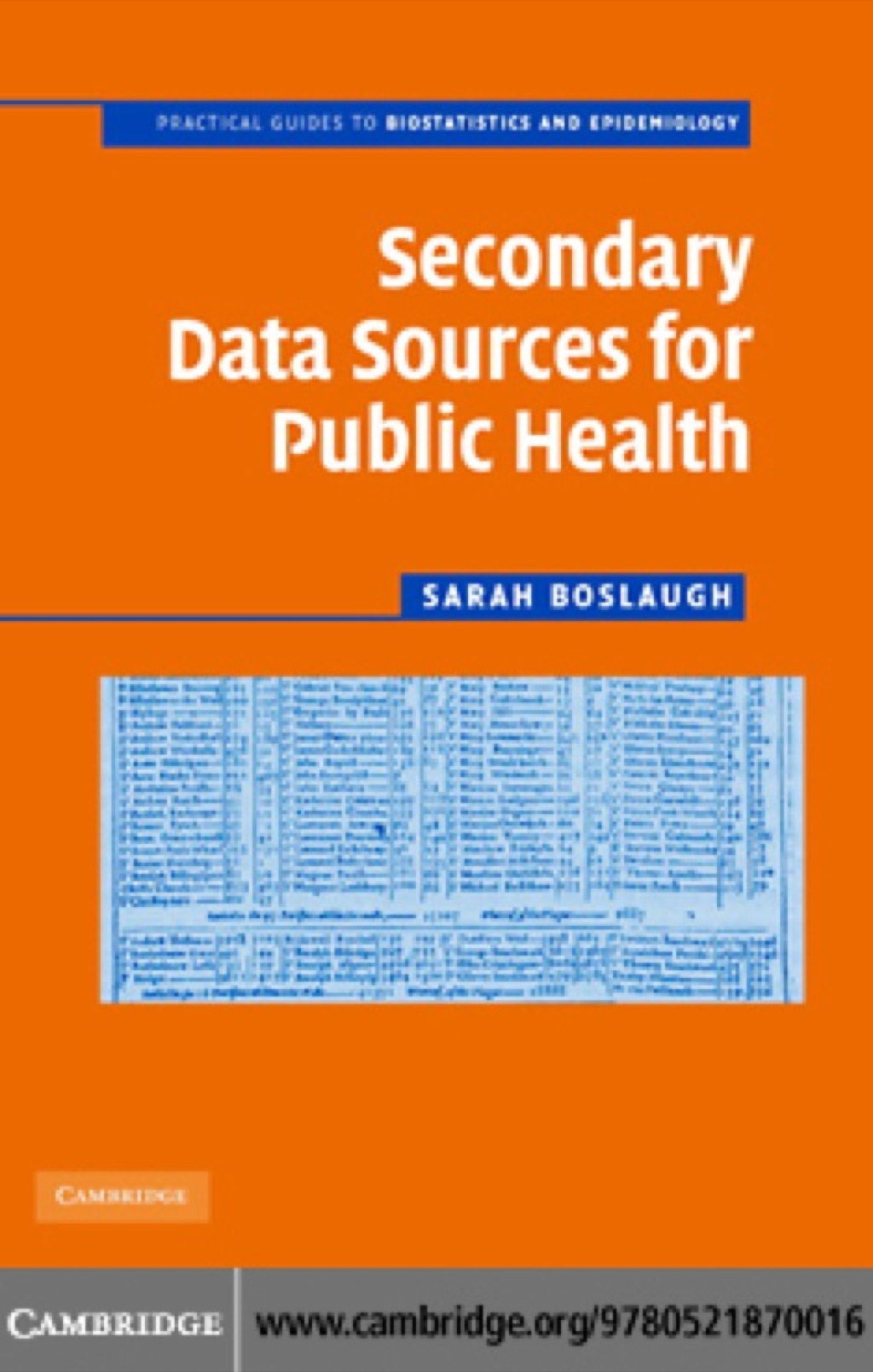 Secondary Data Sources for Public Health A Practical Guide 1st Edition - (PDF/EPUB Version)