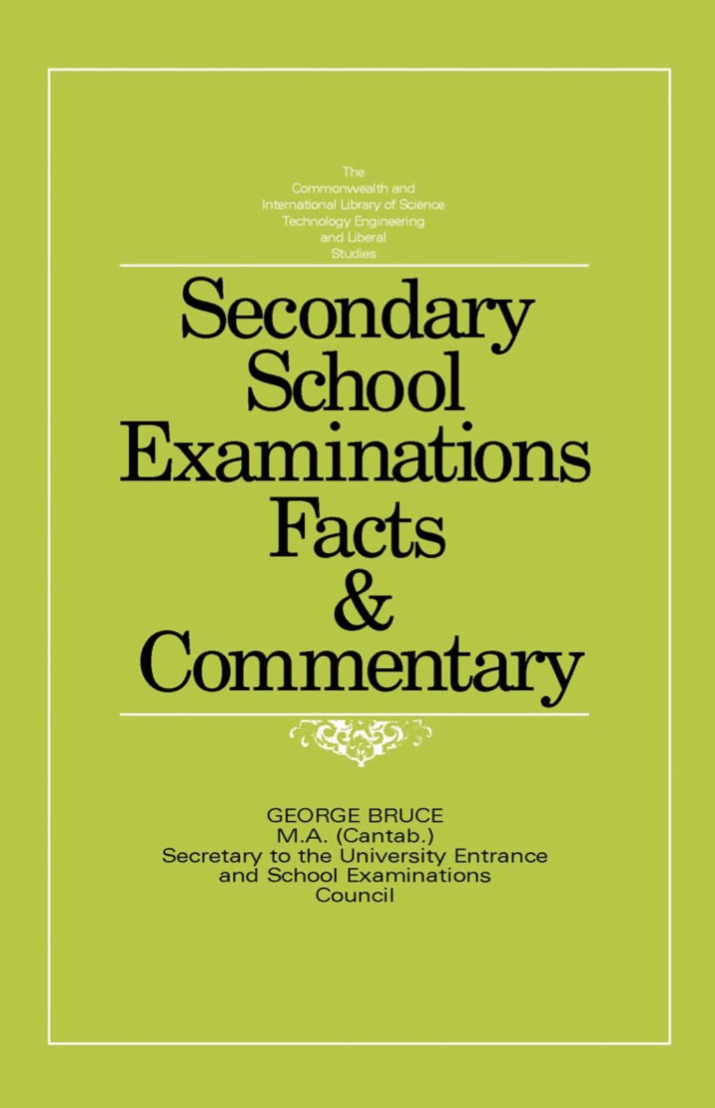 Secondary School Examinations Facts and Commentary - (PDF/EPUB Version)