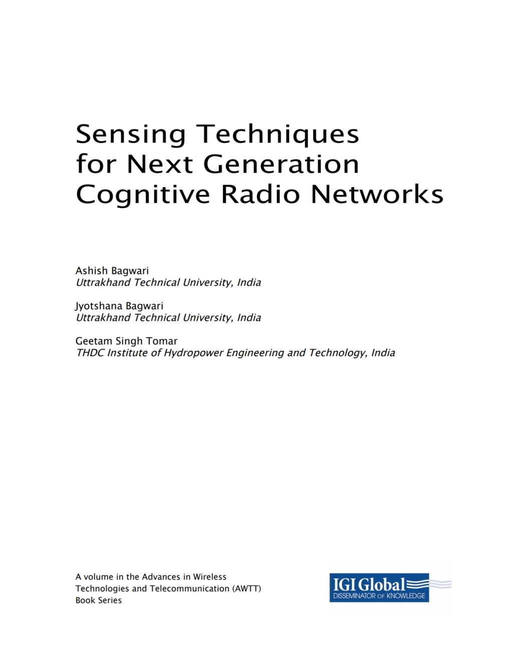 Sensing Techniques for Next Generation Cognitive Radio Networks â€“ PDF ...
