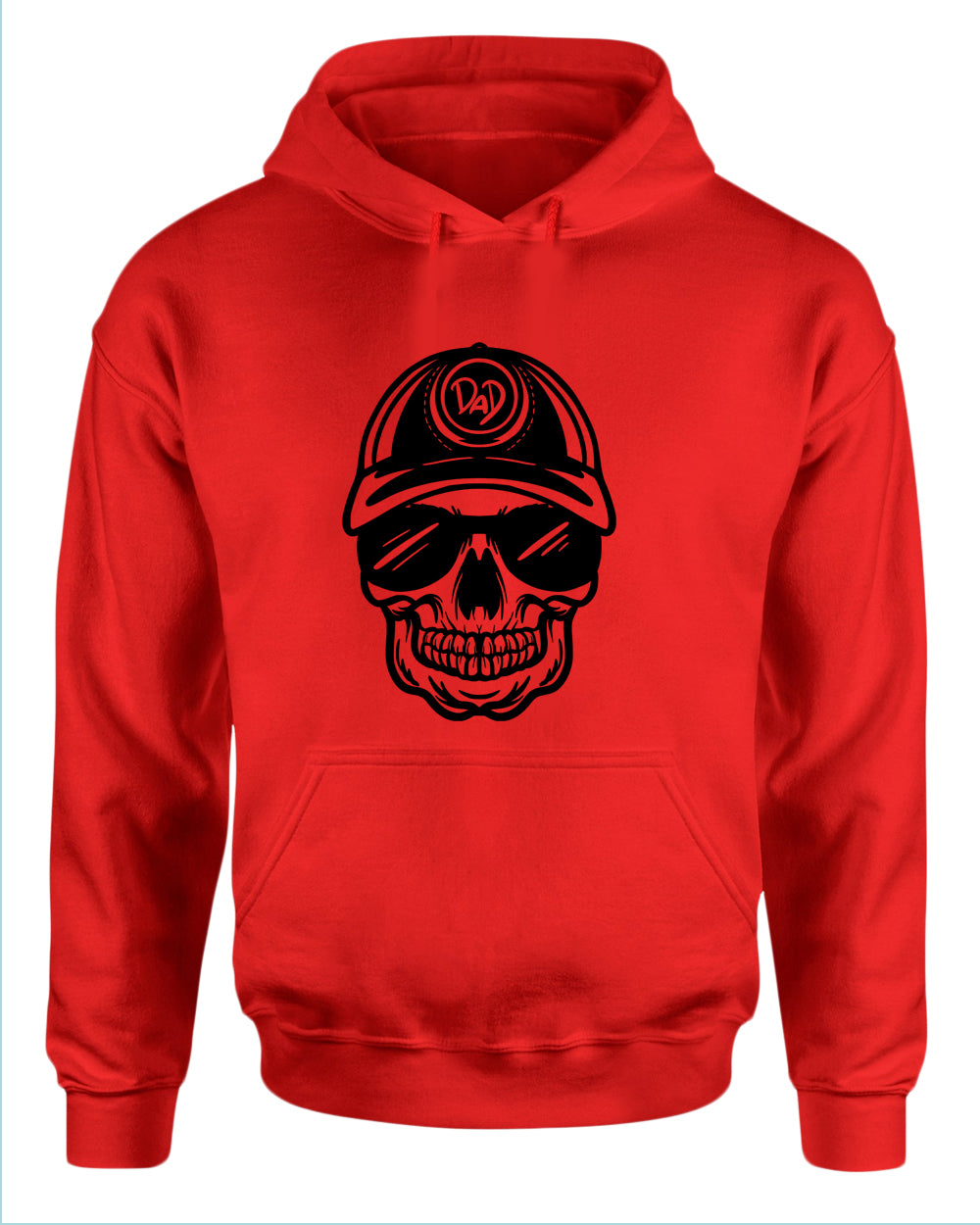Skull t-hoodie dad hoodies