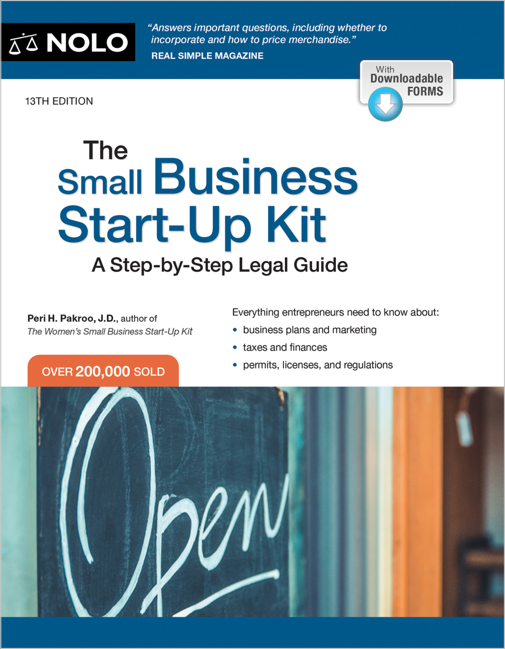 Small Business Start-Up Kit, The A Step-by-Step Legal Guide 13th Edition - (PDF/EPUB Version)