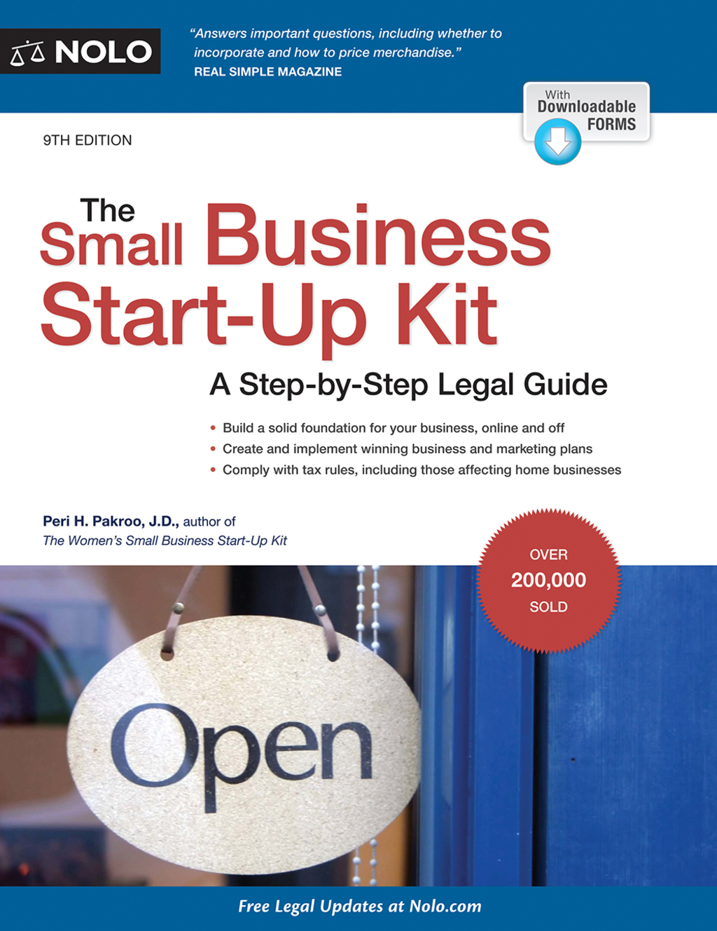 Small Business Start-Up Kit, The: A Step-by-Step Legal Guide 9th Edition - (PDF/EPUB Version)