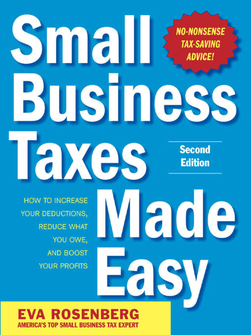 Small Business Taxes Made Easy, Second Edition 2nd Edition - (PDF/EPUB Version)