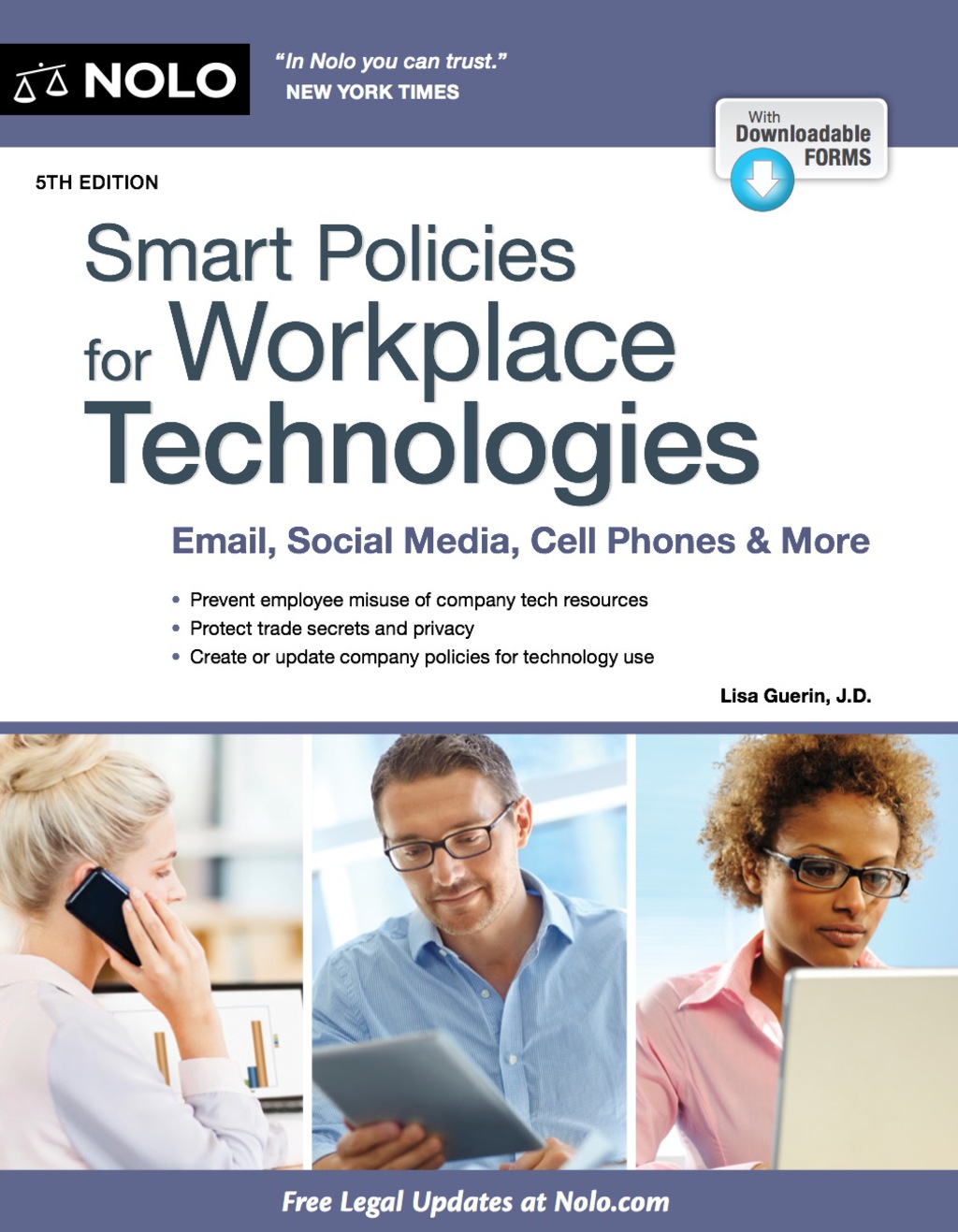 Smart Policies for Workplace Technologies Email, Social Media, Cell Phones & More 5th Edition - (PDF/EPUB Version)