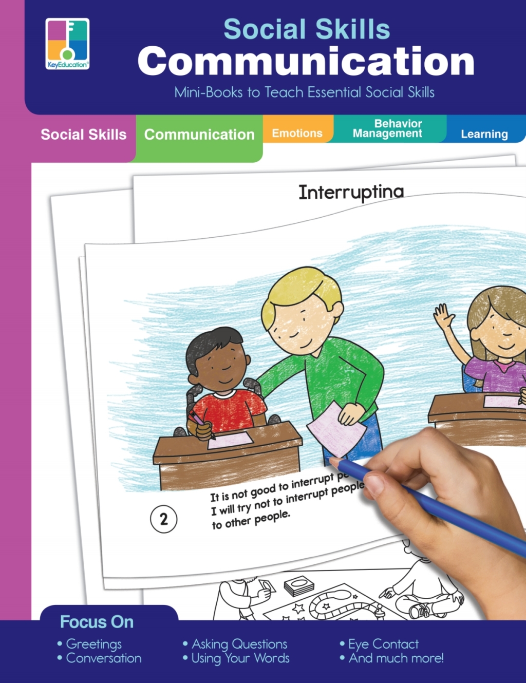 Social Skills Mini-Books Communication - (PDF/EPUB Version)