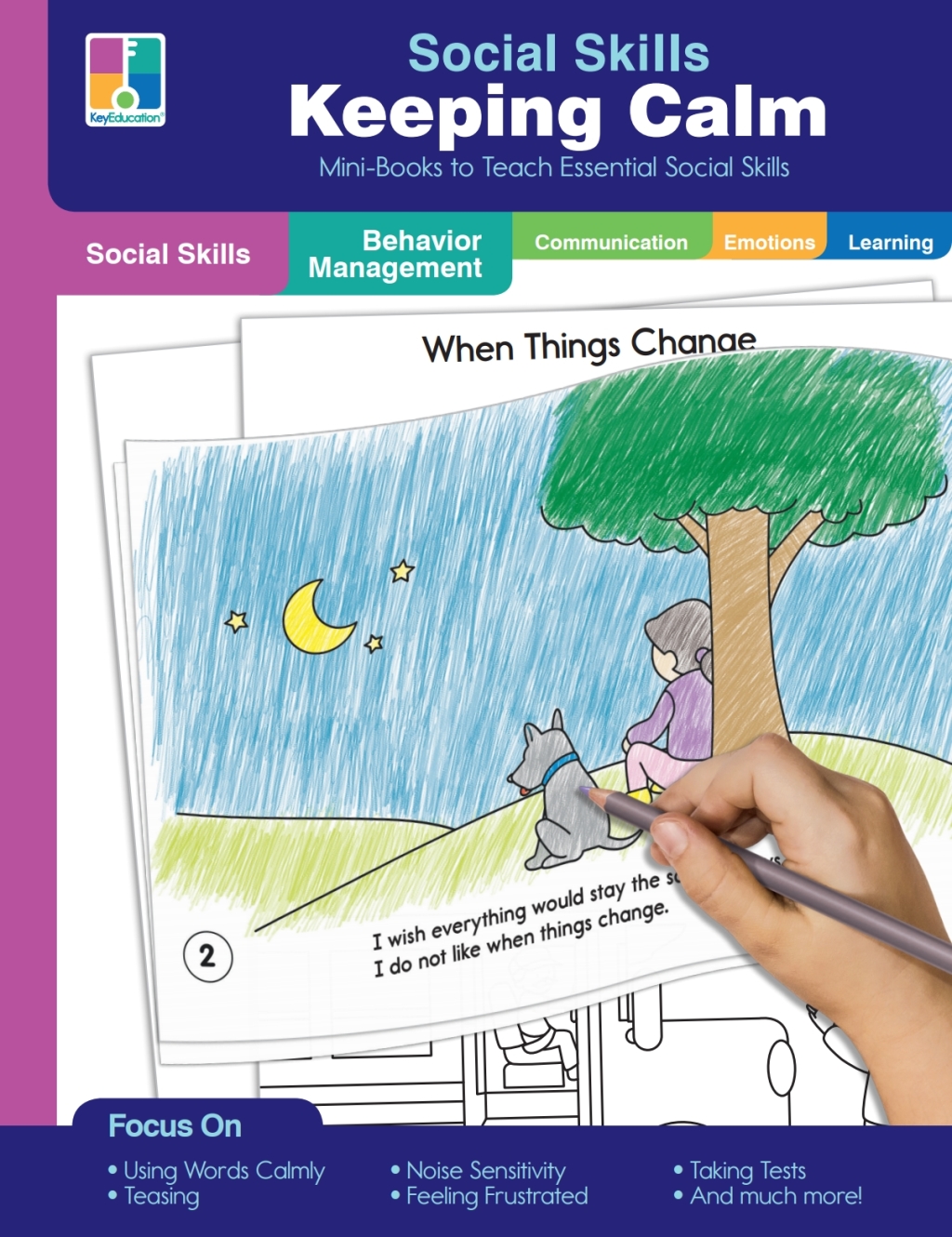 Social Skills Mini-Books Keeping Calm - (PDF/EPUB Version)