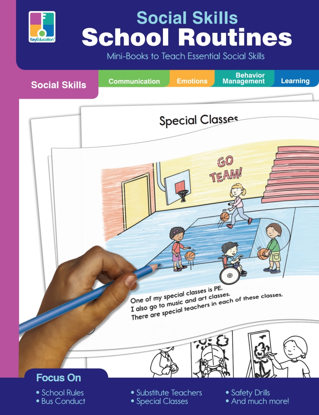 Social Skills Mini-Books School Routines - (PDF/EPUB Version)