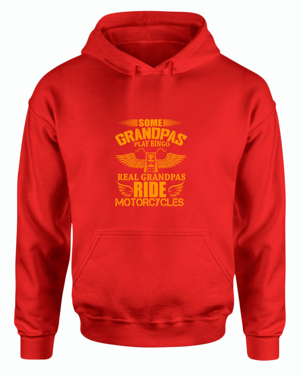 Some grandpas play bingo, real grandpas ride motorcycle hoodie