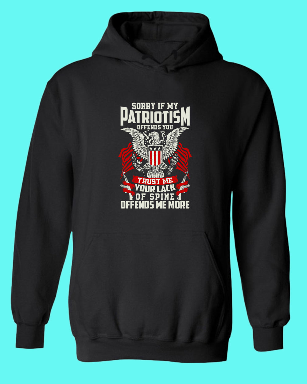 Sorry If My Patriotism offends you hoodie