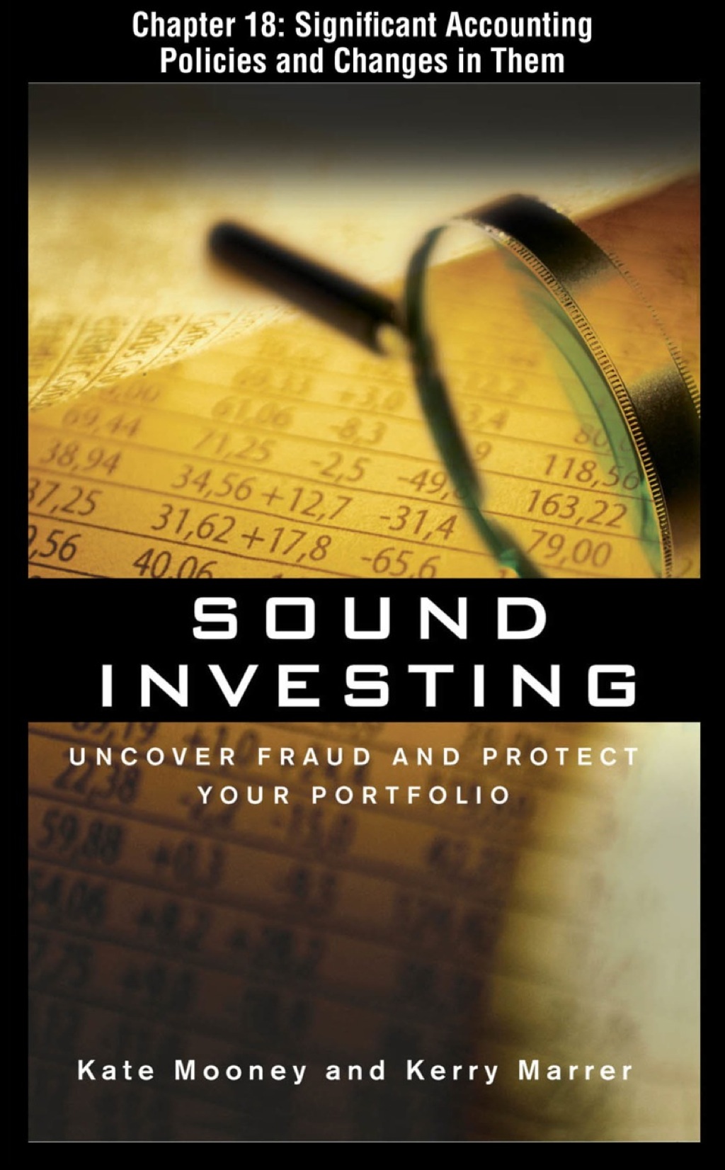 Sound Investing, Chapter 18 - Significant Accounting Policies and Changes in Them - (PDF/EPUB Version)