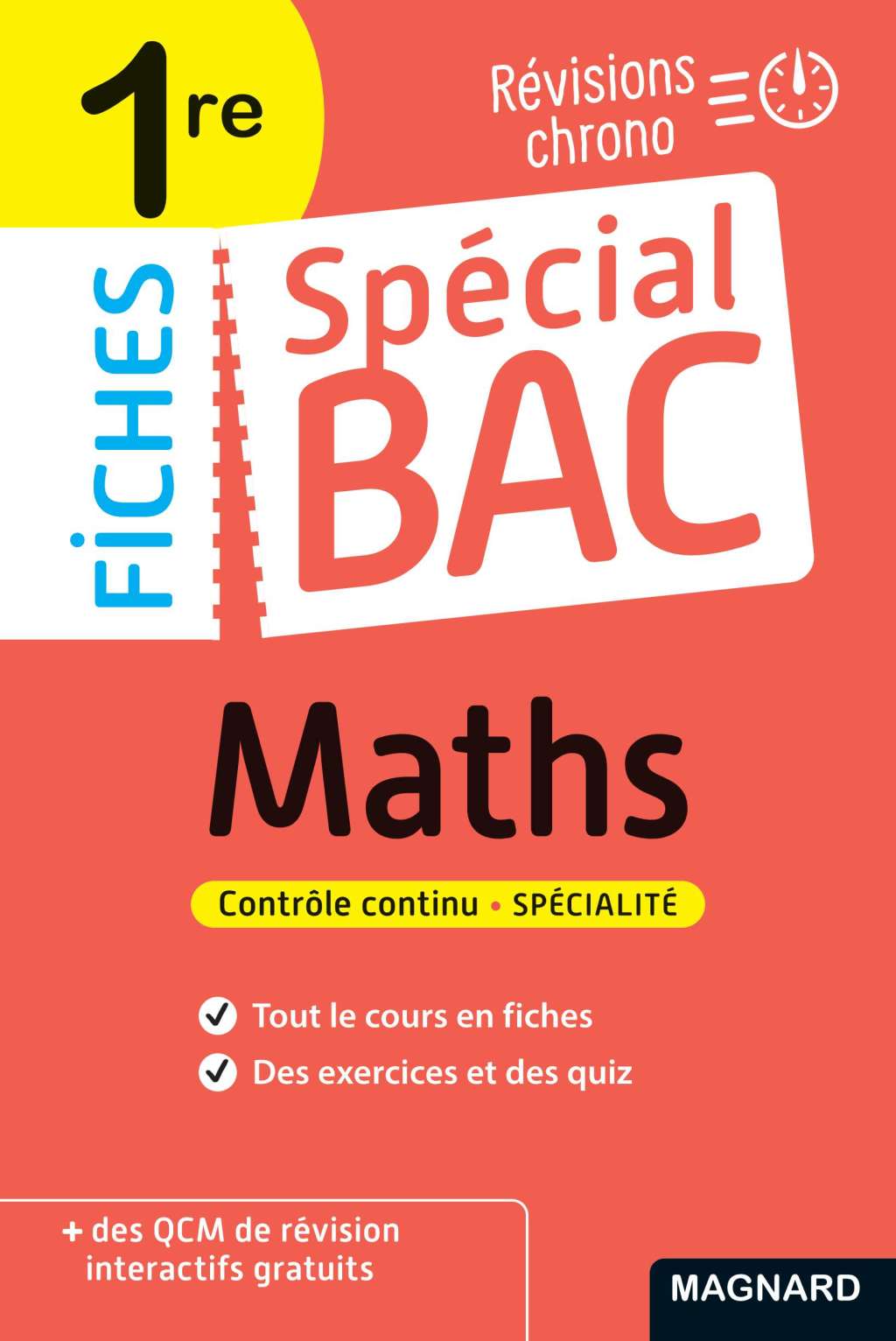 SpÃ©cial Bac Fiches Maths 1re Bac 2025 Tout le programme en 53 fiches, mÃ©mos, schÃ©mas-bilans, exercices et QCM 1st Edition - (PDF/EPUB Version)