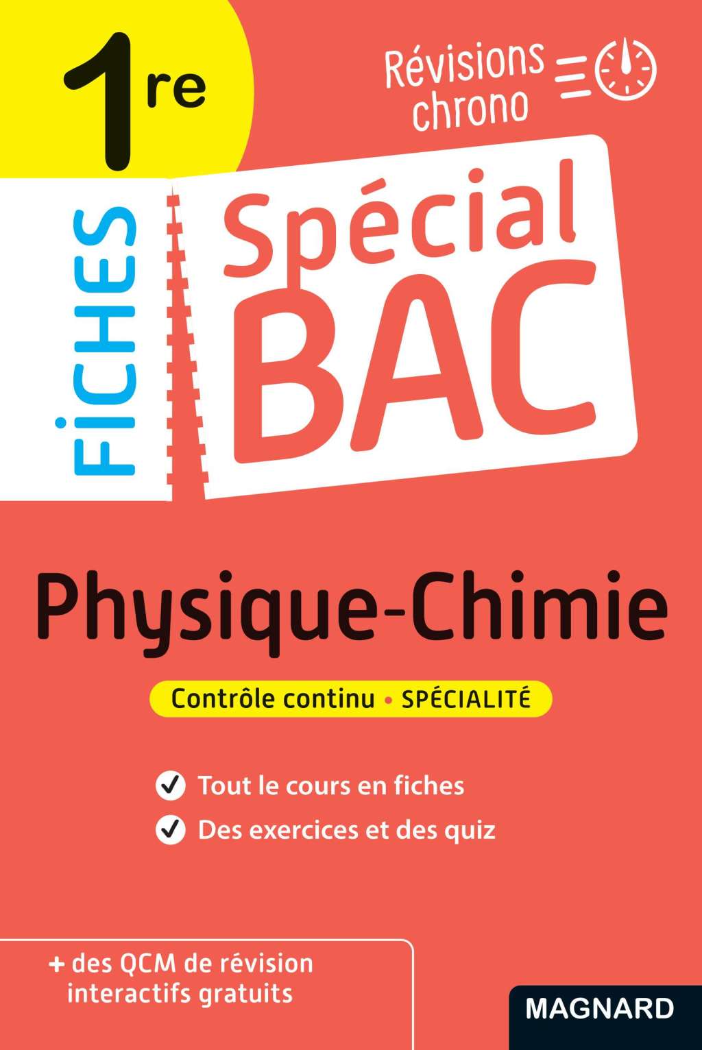 SpÃ©cial Bac Fiches Physique-Chimie 1re Bac 2025 1st Edition - (PDF/EPUB Version)