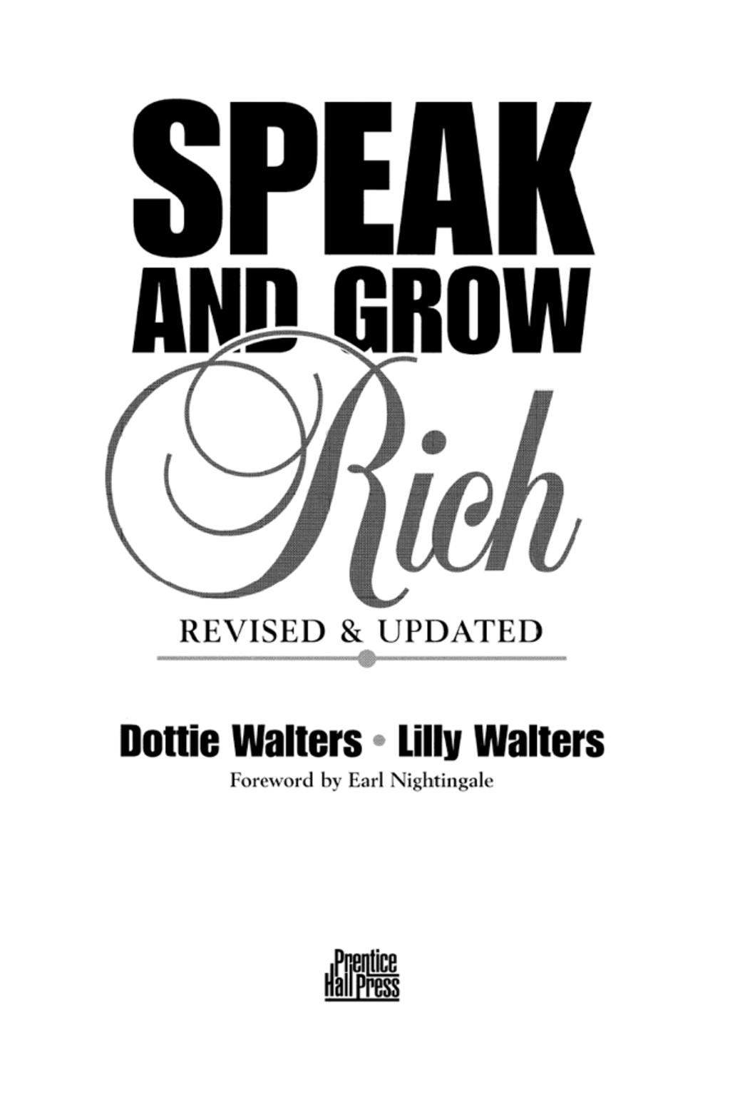 Speak and Grow Rich Revised and Updated - (PDF/EPUB Version)