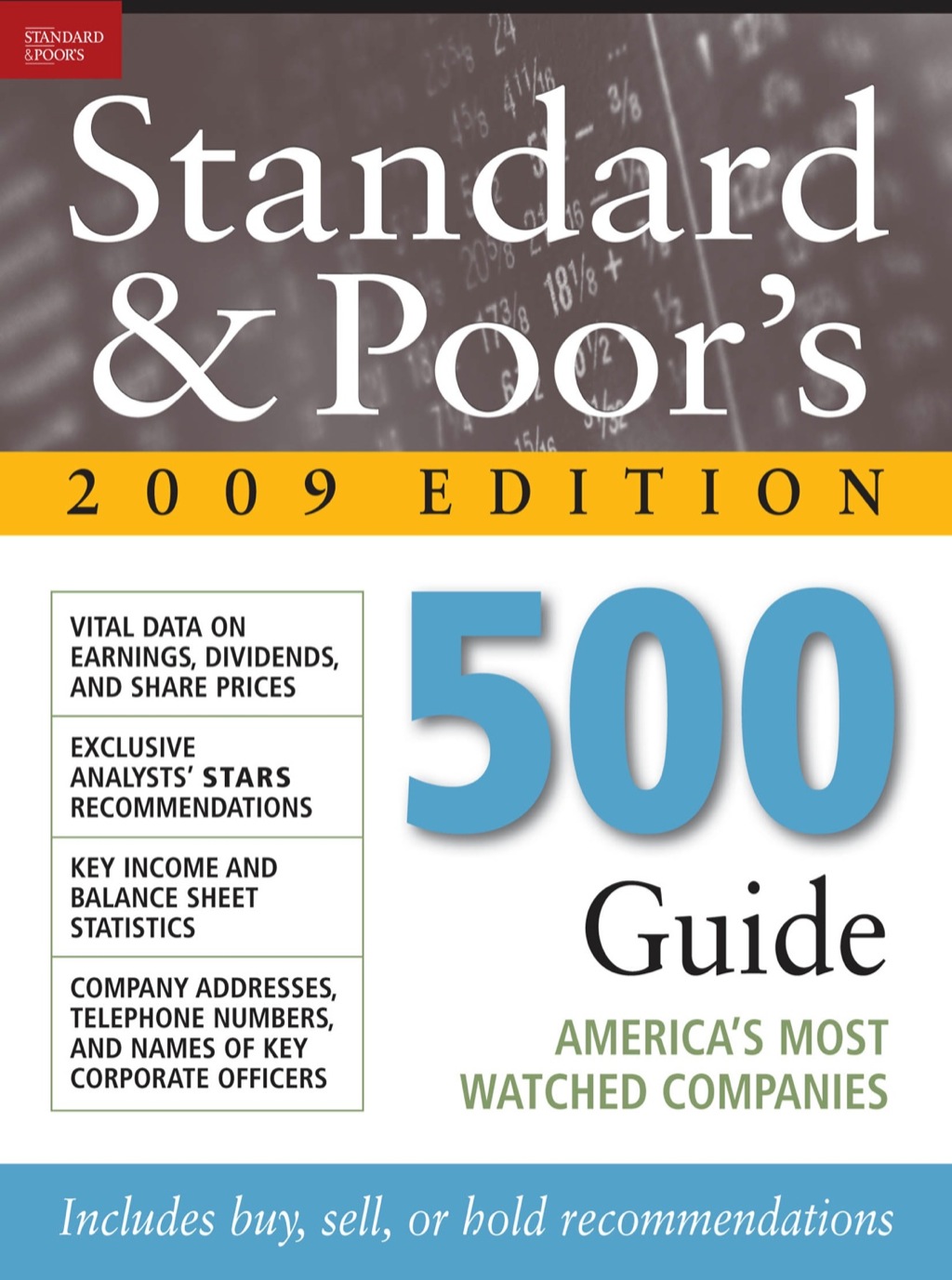 Standard & Poor's 500 Guide 2009 PB 1st Edition - (PDF/EPUB Version)
