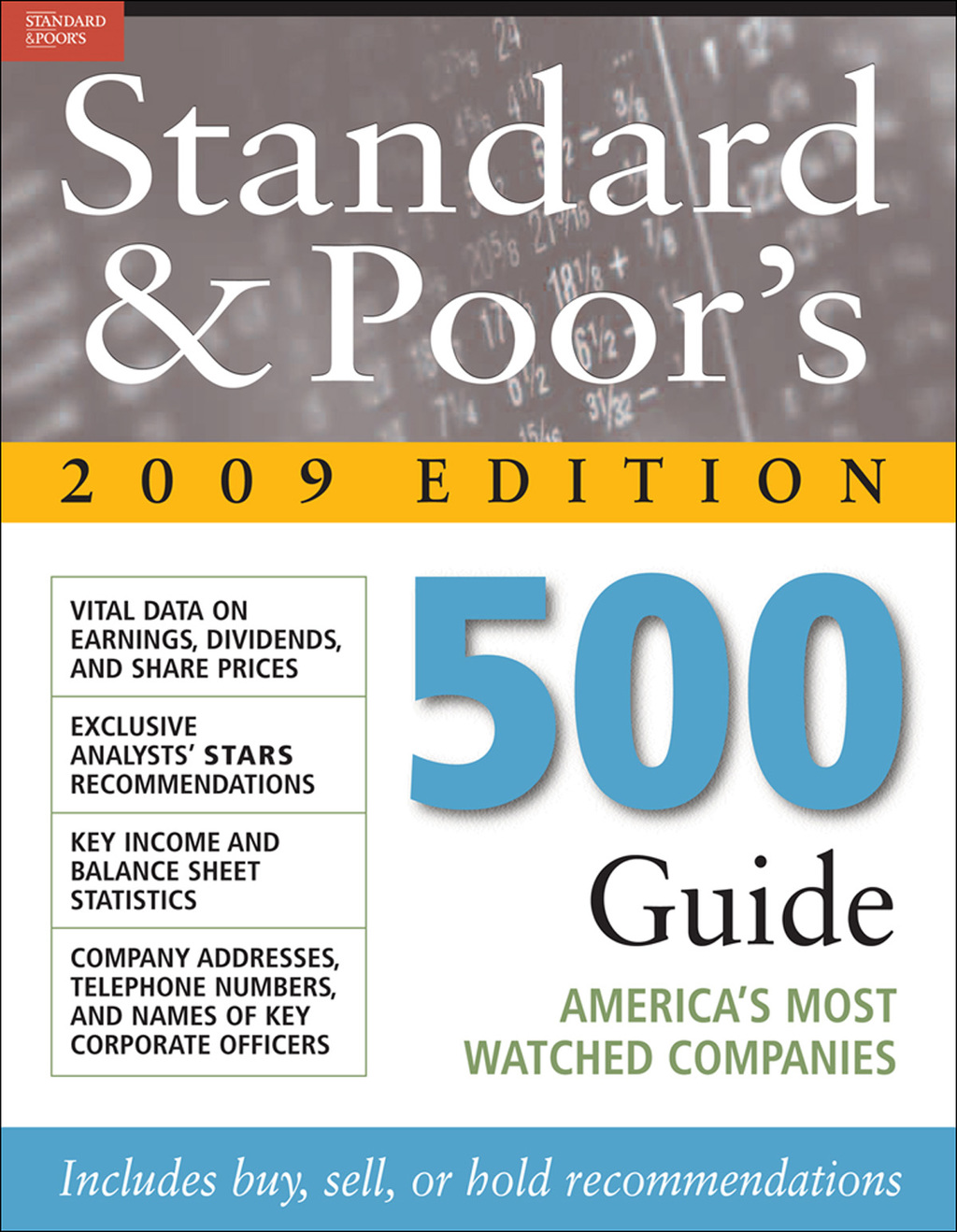 Standard & Poor's 500 Guide 2009 PB 1st Edition - (PDF/EPUB Version)