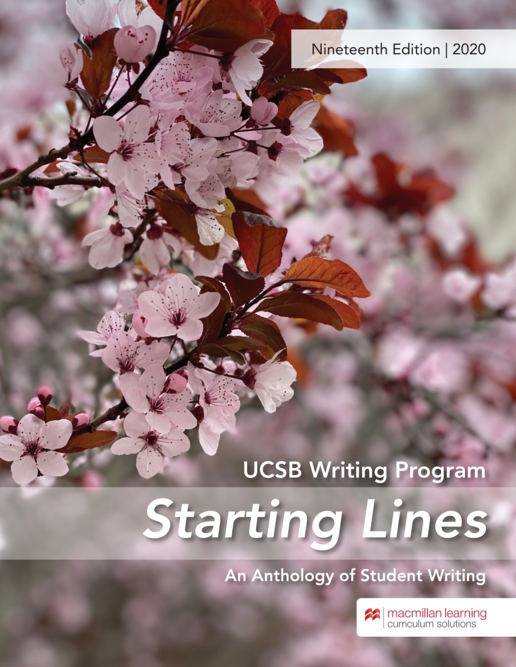Starting Lines: An Anthology of Student Writing - University of California, Santa Barbara 19th Edition - (PDF/EPUB Version)