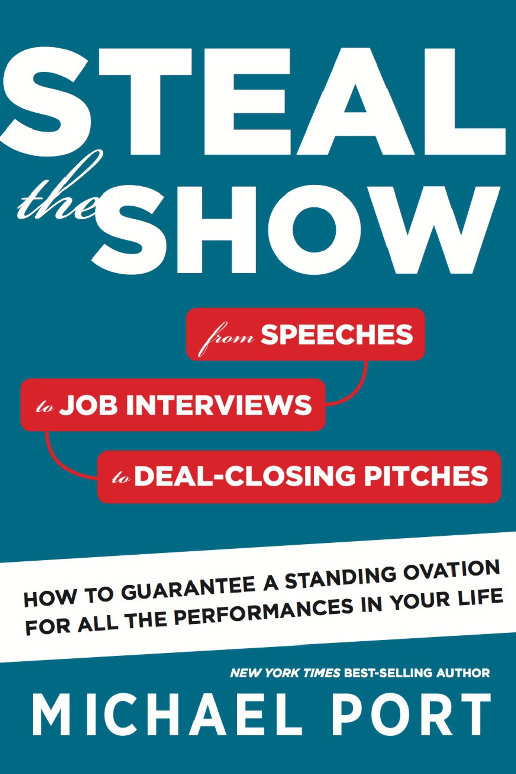 Steal The Show From Speeches to Job Interviews to Deal-Closing Pitches, How to Guarantee a Standing Ovation for All the Performances in Your Life - (PDF/EPUB Version)