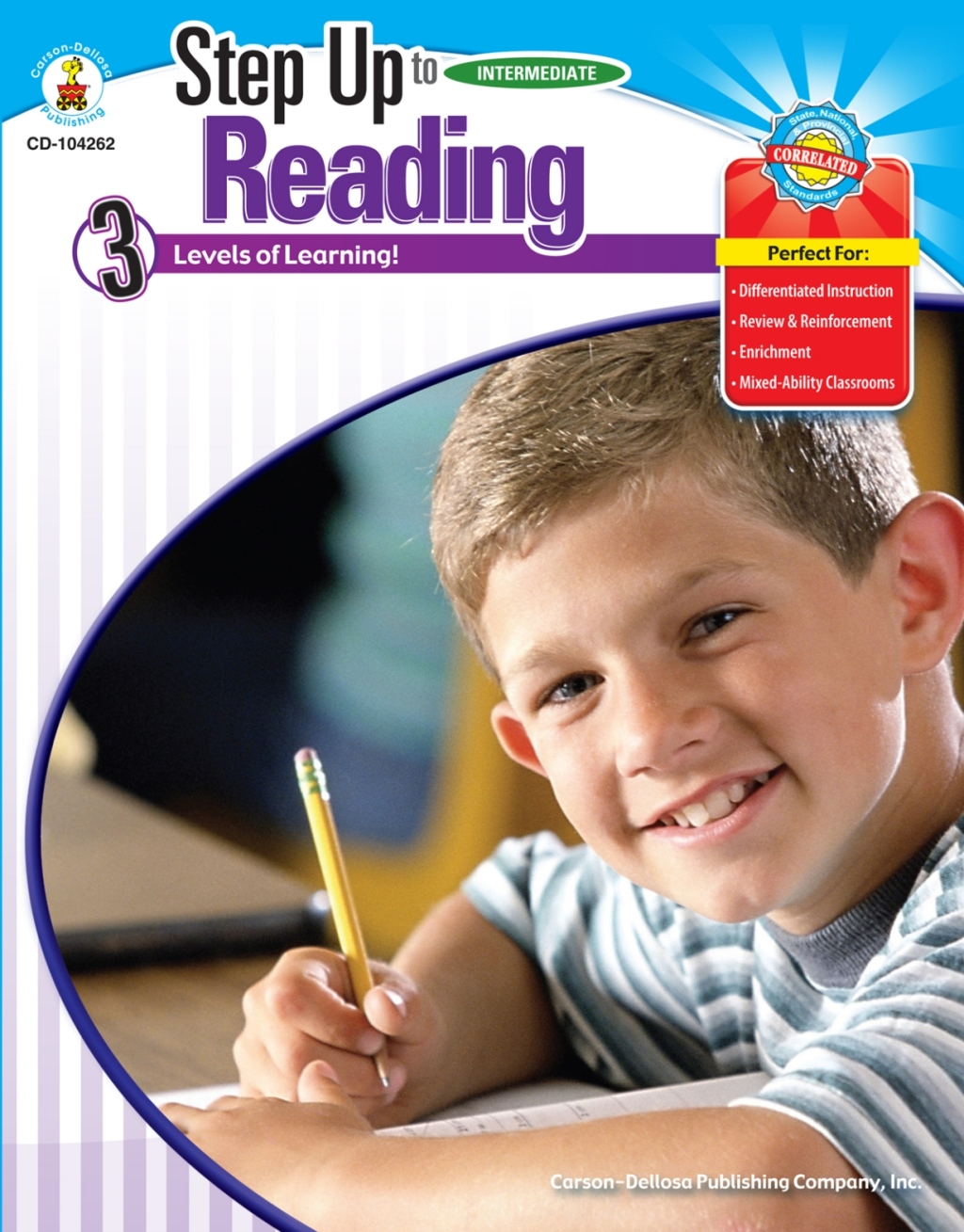 Step Up to Reading, Grades 3 - 5 3 Levels of Learning! - (PDF/EPUB Version)