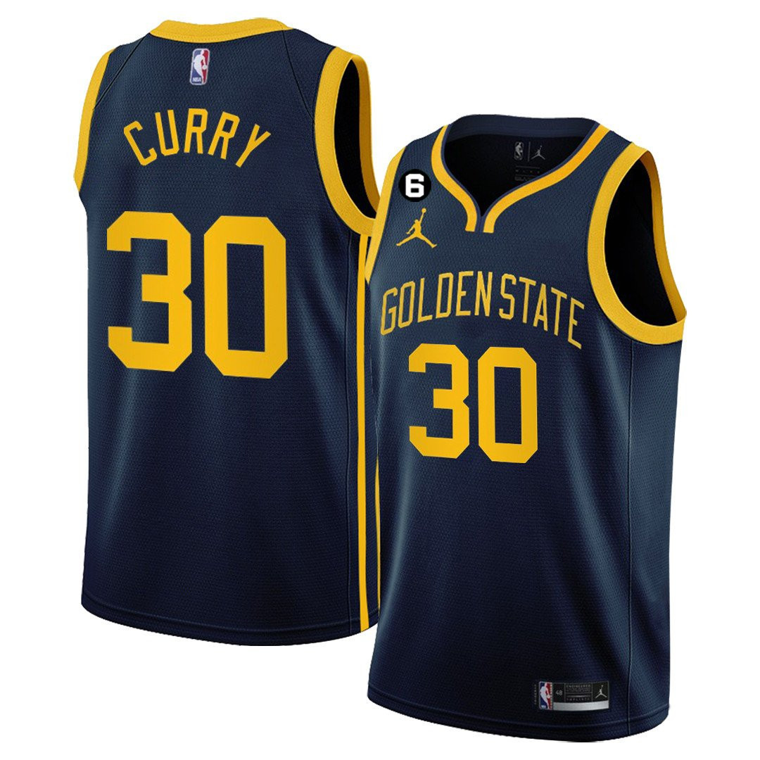 Stephen Curry Men's Golden State Warriors 2022/23 Statement Jersey Collection - All Stitched