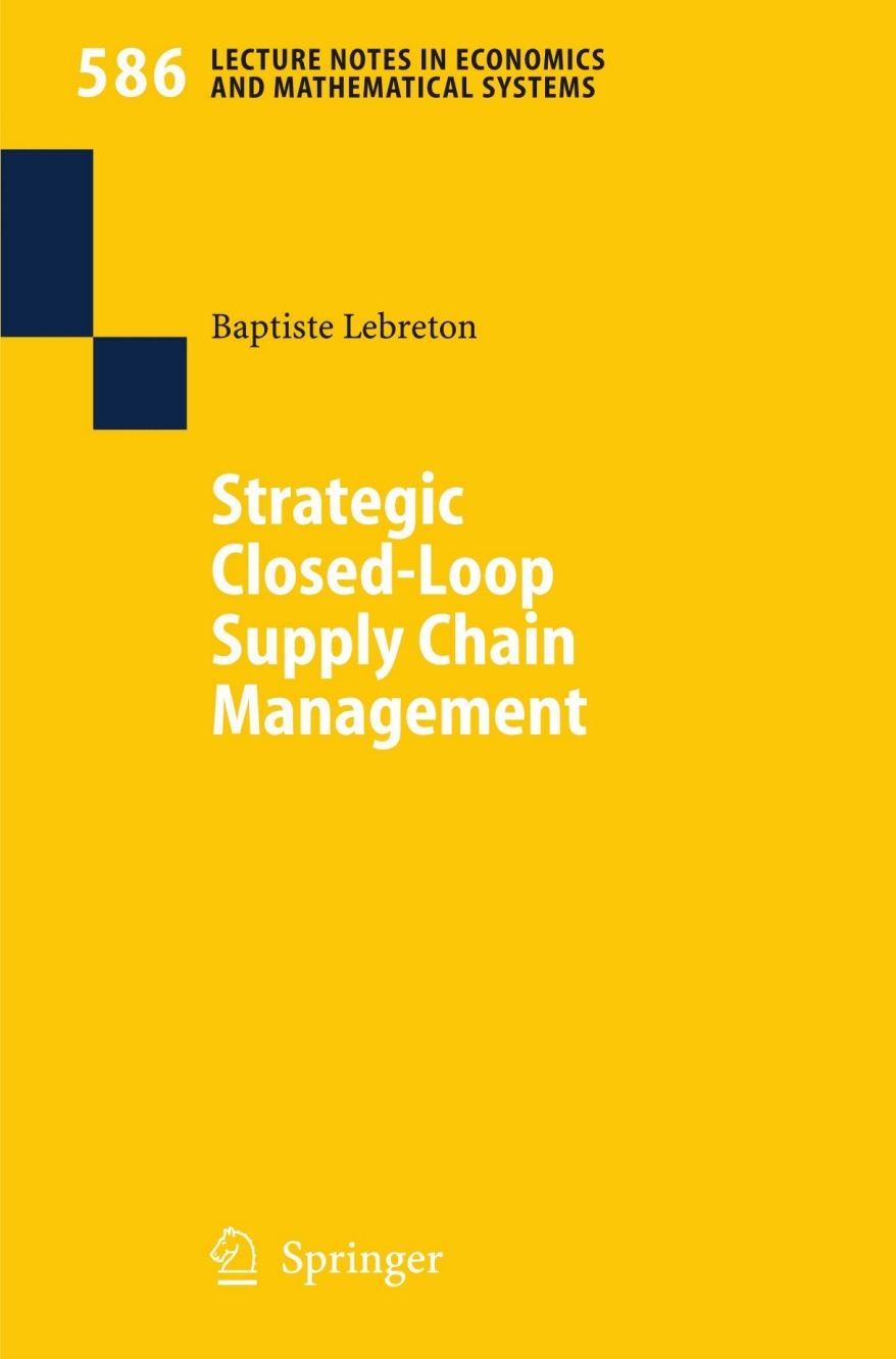 Strategic Closed-Loop Supply Chain Management â€“ PDF/EPUB Version ...