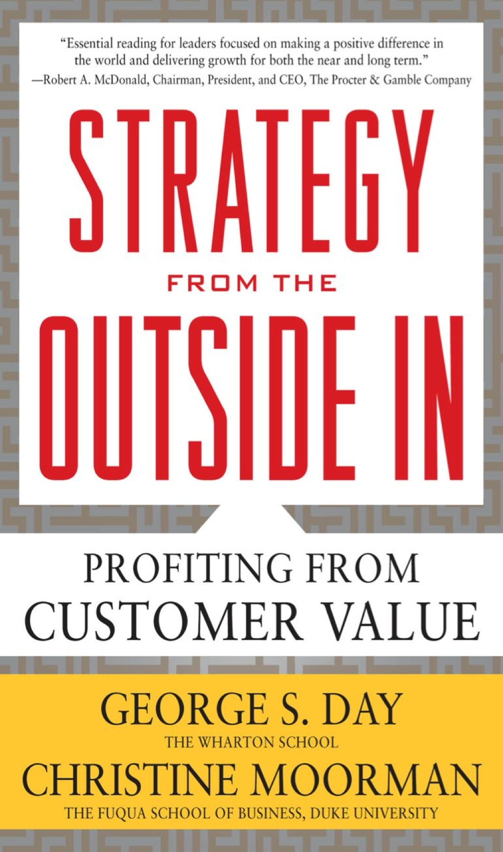 Strategy from the Outside In (PB) 1st Edition - (PDF/EPUB Version)