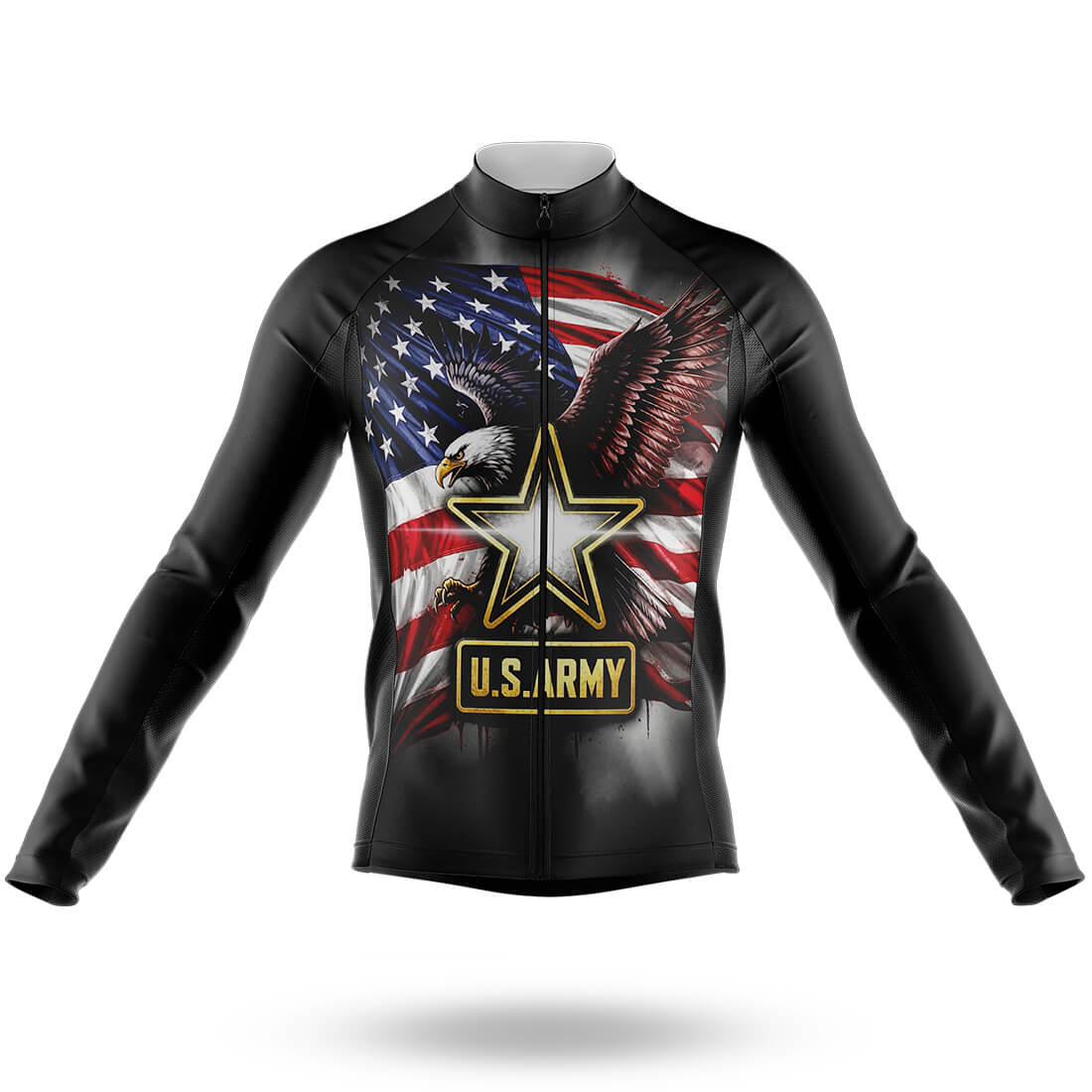 Strong Army - Men's Cycling Long Sleeve Jersey