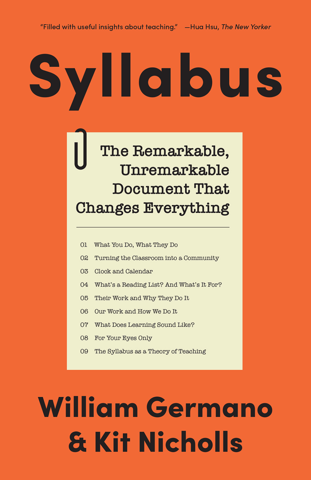 Syllabus The Remarkable, Unremarkable Document That Changes Everything - (PDF/EPUB Version)