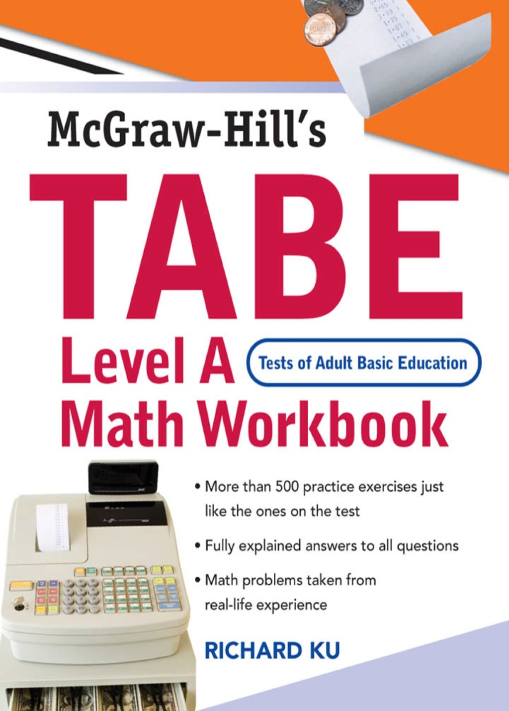 TABE (Test of Adult Basic Education) Level A Math Workbook 1st Edition - (PDF/EPUB Version)