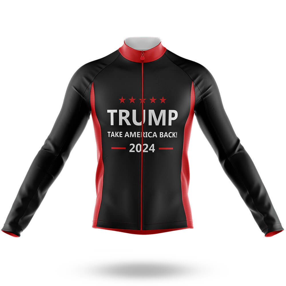 Take America Back - Men's Cycling Long Sleeve Jersey