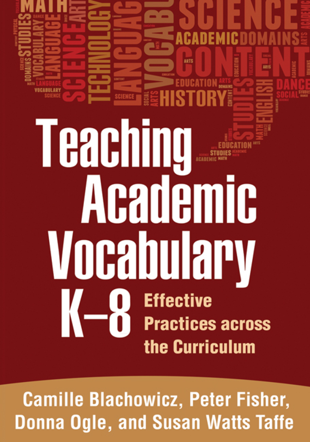 Teaching Academic Vocabulary K-8 Effective Practices across the Curriculum - (PDF/EPUB Version)