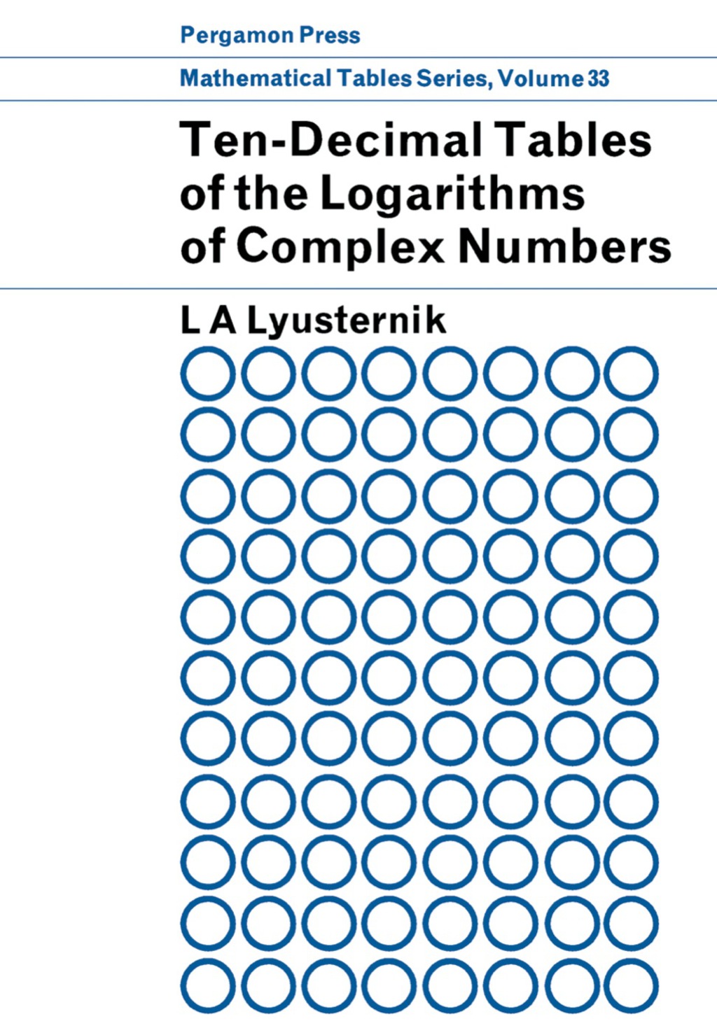 Ten-Decimal Tables of the Logarithms of Complex Numbers and for the Transformation from Cartesian to Polar Coordinates Volume 33 in Mathematical Tables Series - (PDF/EPUB Version)