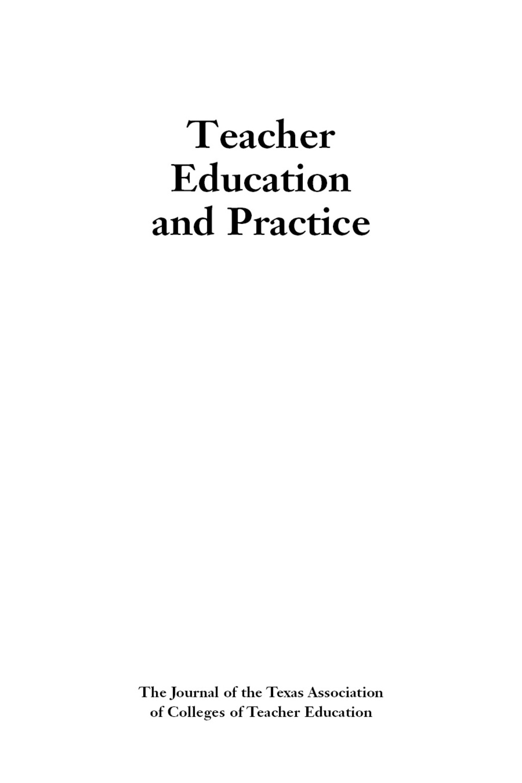 Tep Vol 30-N3 1st Edition - (PDF/EPUB Version)