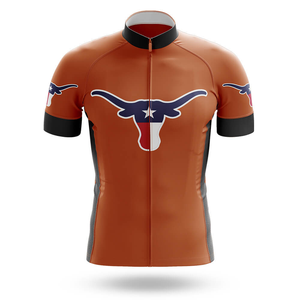 Ut Austin Riding Cap Texas Longhorn TX UT Austin Cycling Jersey for Men – GoteamJS Store