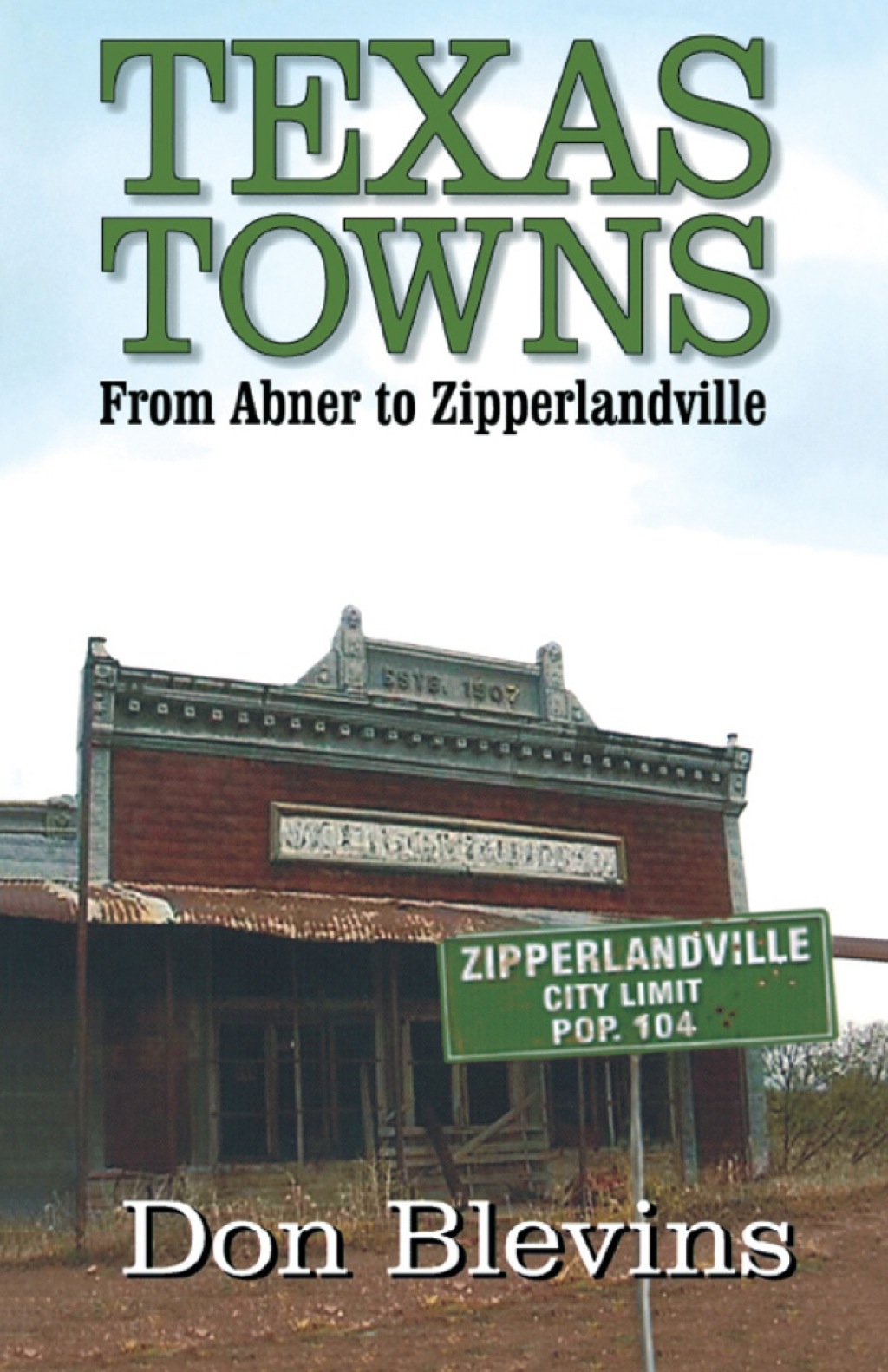 Texas Towns - (PDF/EPUB Version)