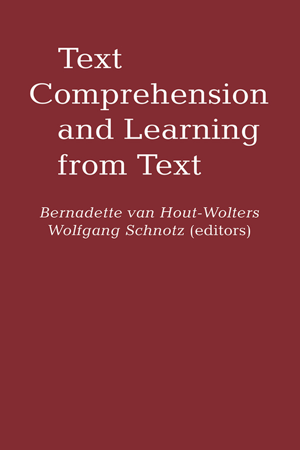 Text Learning Text Comprehension And Learning 1st Edition – PDF/EPUB Version ...