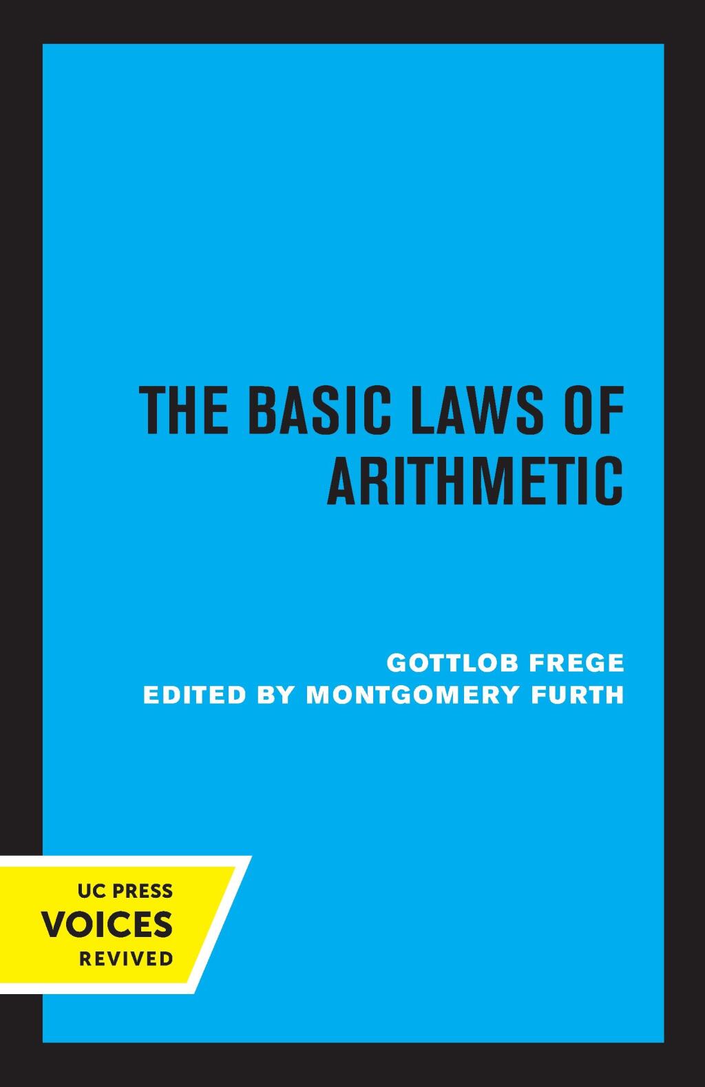 The Basic Laws of Arithmetic Exposition of the System 1st Edition - (PDF/EPUB Version)