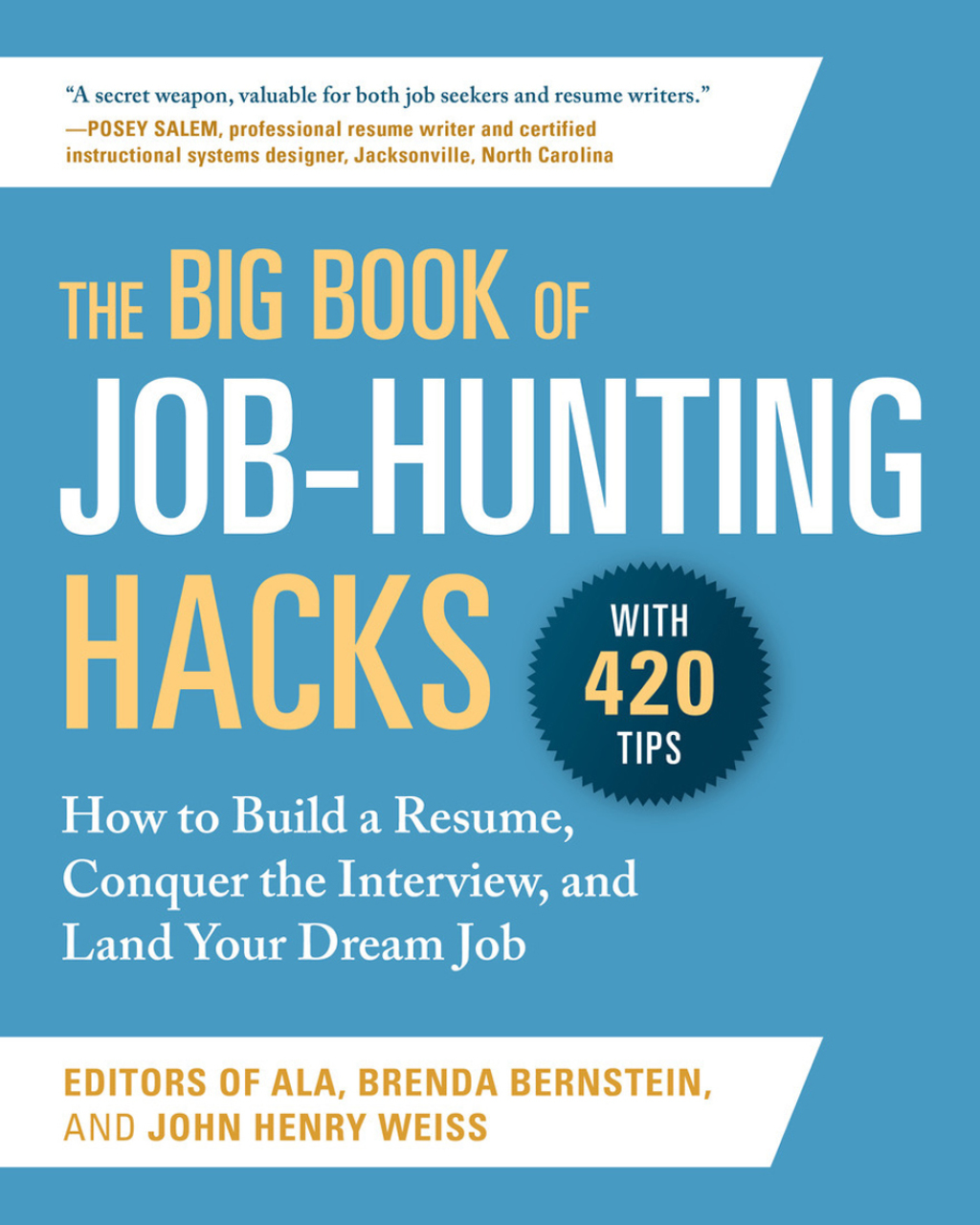The Big Book of Job-Hunting Hacks How to Build a RÃ©sumÃ©, Conquer the Interview, and Land Your Dream Job - (PDF/EPUB Version)