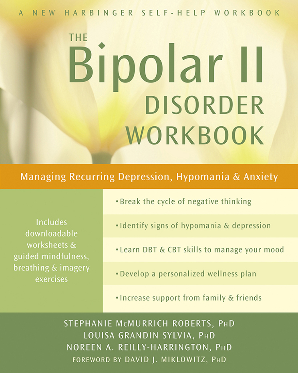 The Bipolar II Disorder Workbook Managing Recurring Depression, Hypomania, and Anxiety - (PDF/EPUB Version)