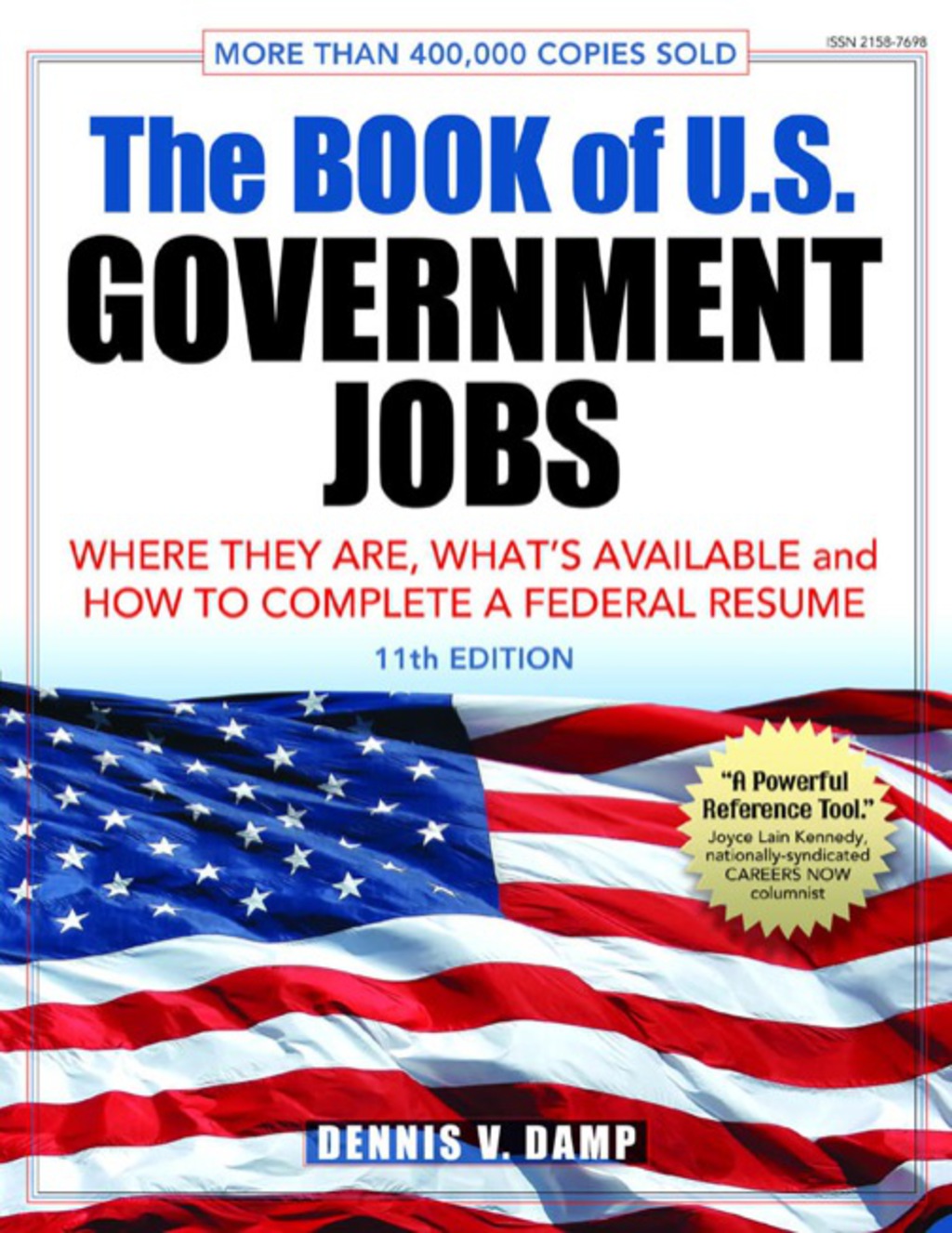 The Book of U.S. Government Jobs Where They Are, What's Available, & How to Complete a Federal Resume 1st Edition - (PDF/EPUB Version)
