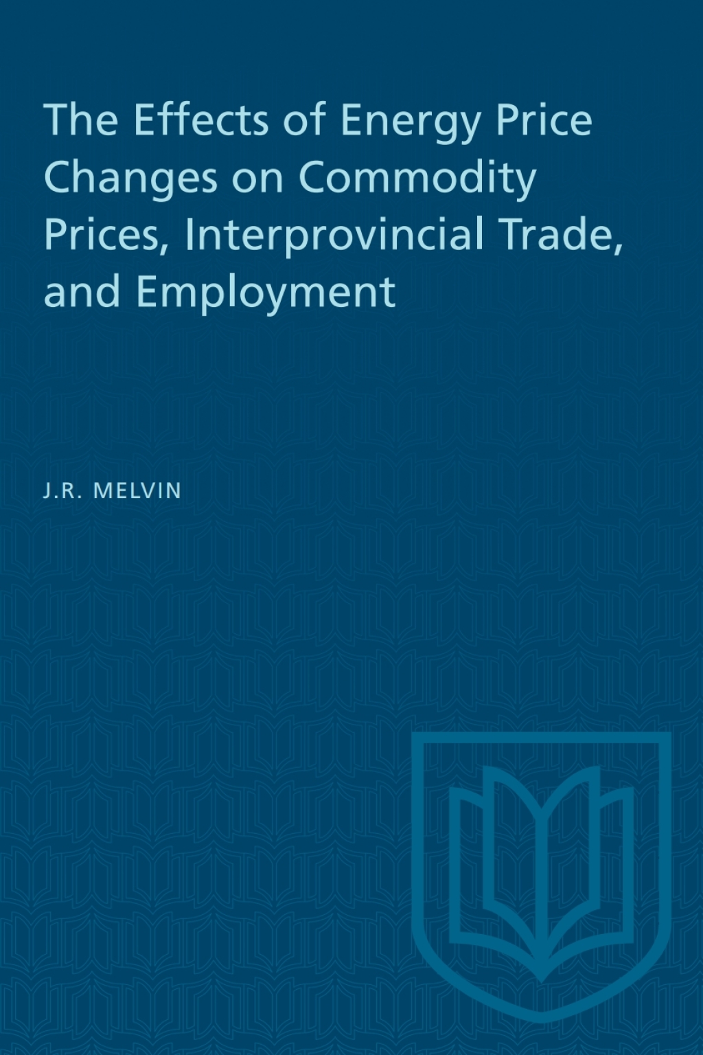 The Effects of Energy Price Changes on Commodity Prices, Interprovincial Trade, and Employment 1st Edition - (PDF/EPUB Version)