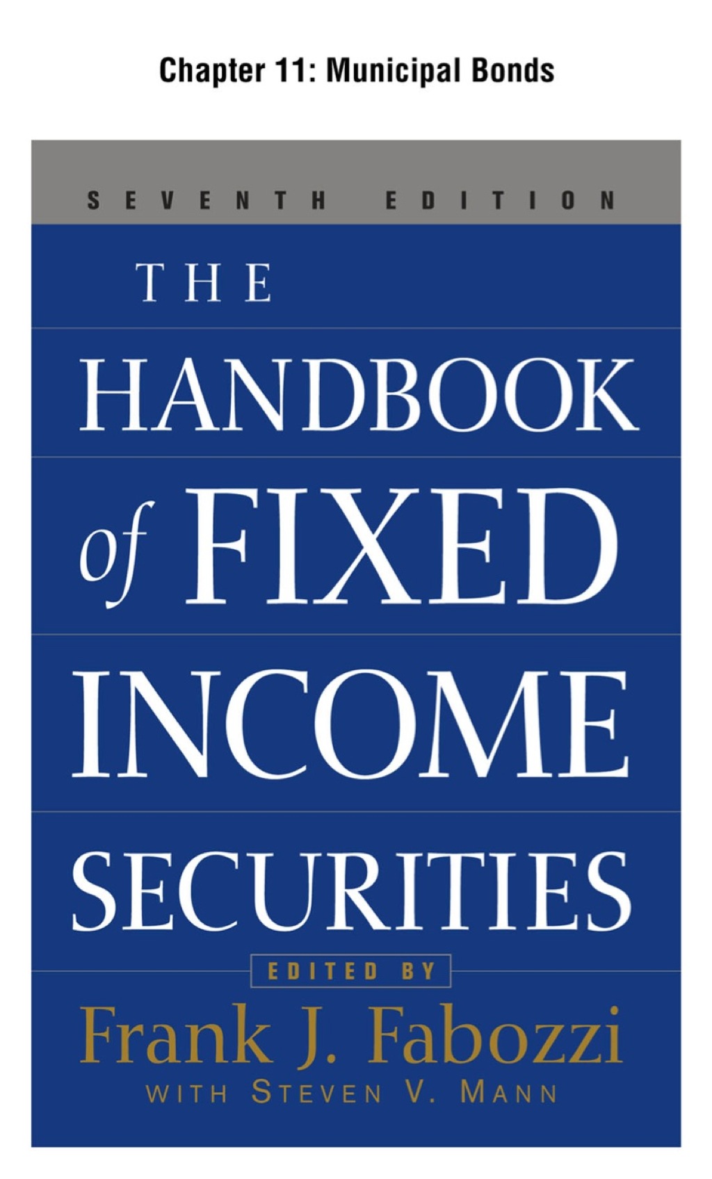 The Handbook of Fixed Income Securities, Chapter 11 - Municipal Bonds - (PDF/EPUB Version)