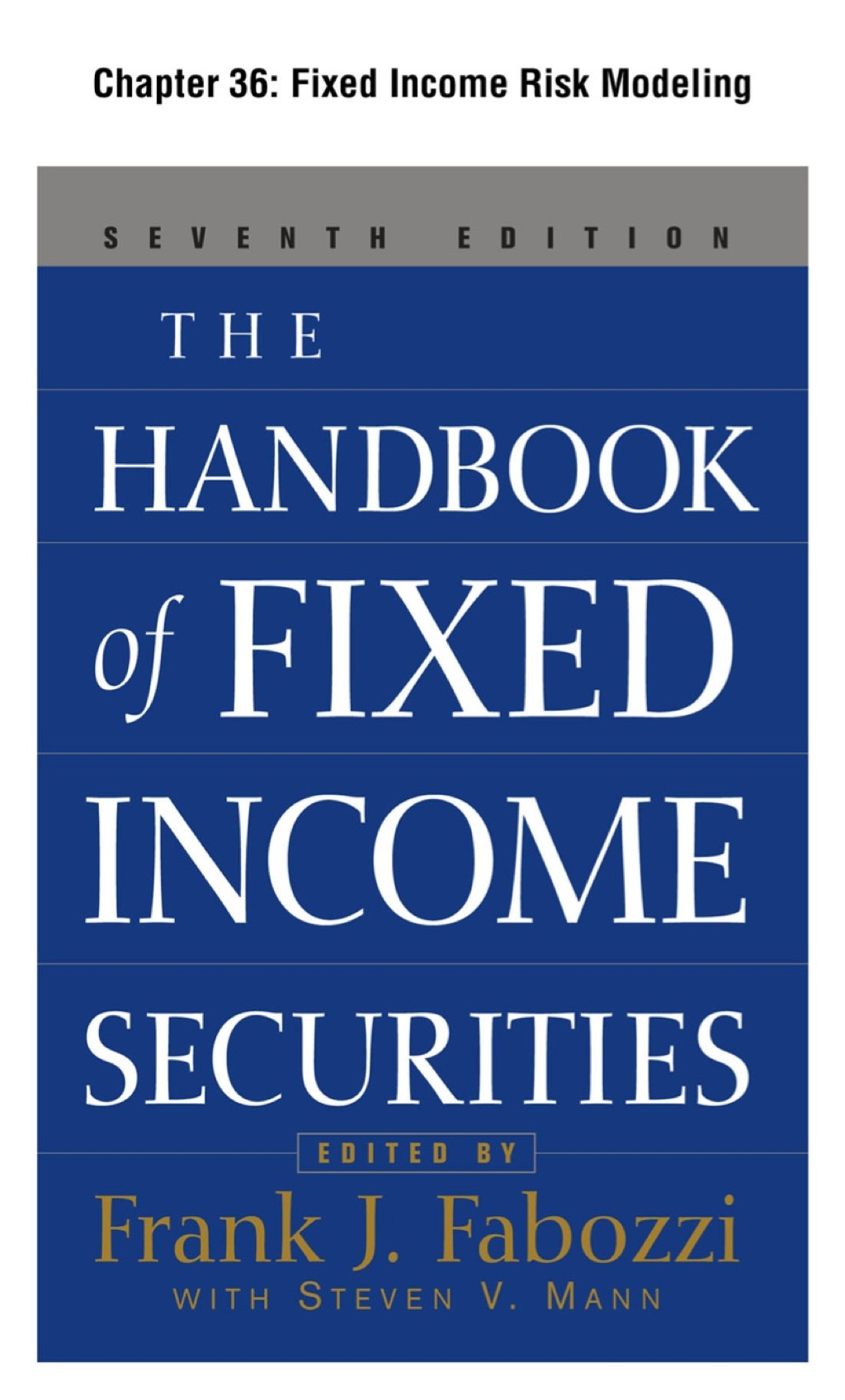 The Handbook of Fixed Income Securities, Chapter 36 - Fixed Income Risk Modeling - (PDF/EPUB Version)