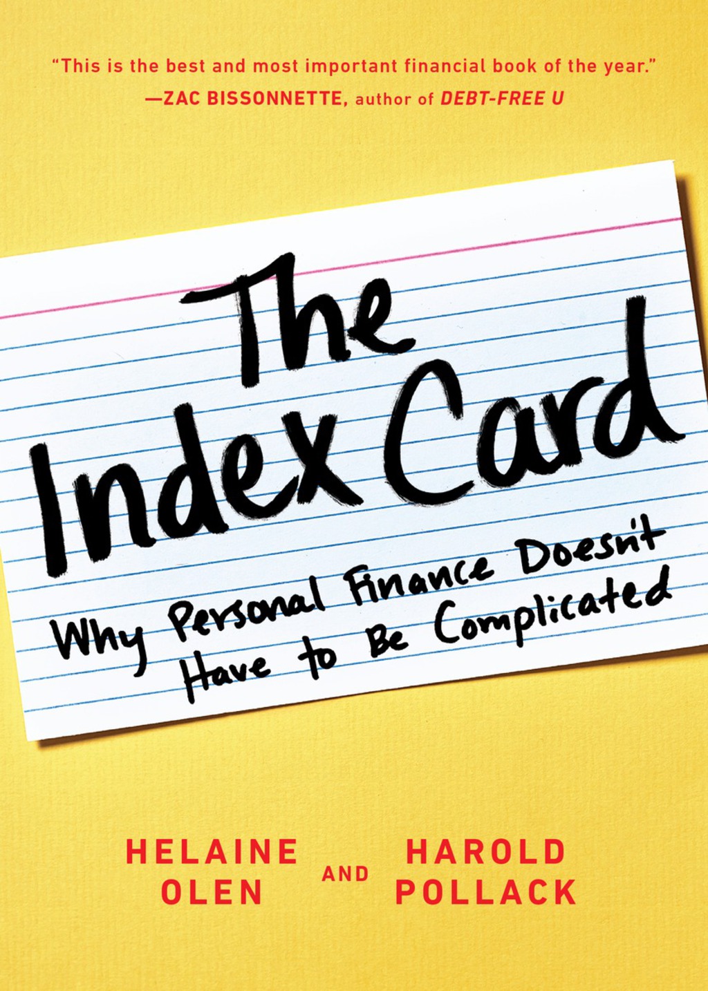 The Index Card Why Personal Finance Doesn't Have to Be Complicated - (PDF/EPUB Version)