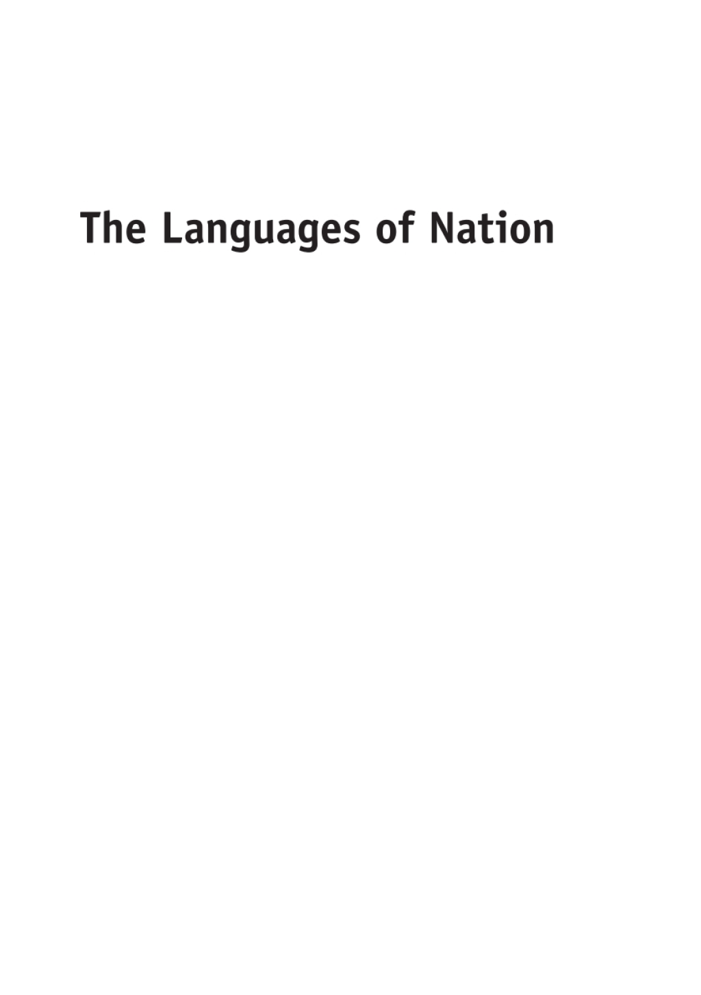 The Languages of Nation Attitudes and Norms 1st Edition - (PDF/EPUB Version)