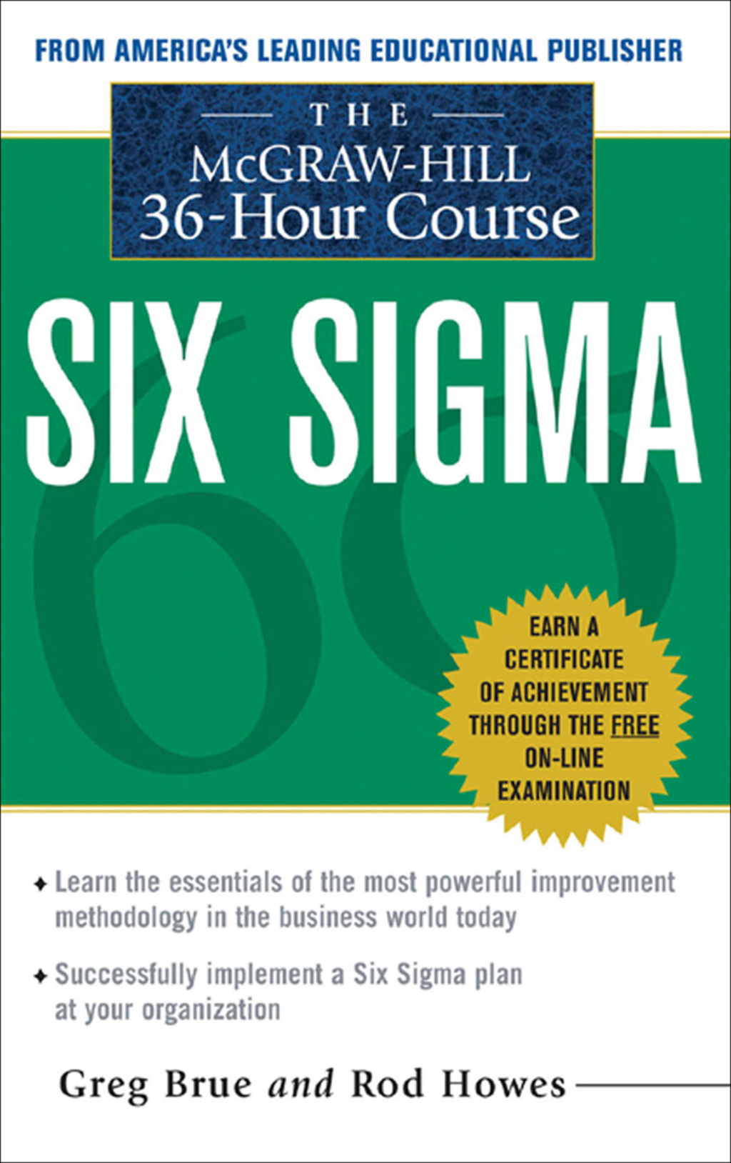 The McGraw Hill 36 Hour Six Sigma Course 1st Edition - (PDF/EPUB Version)